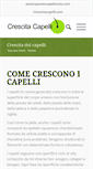 Mobile Screenshot of crescitacapelli.com